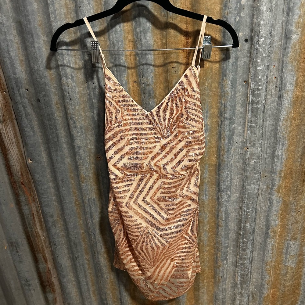 Lulus sequin mini dress